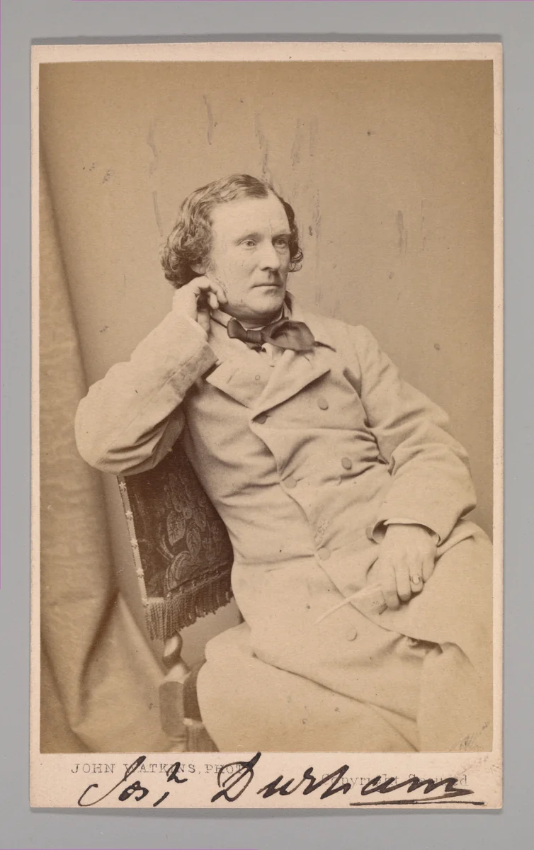 [Joseph Durham] by John and Charles Watkins, photograph, 1860-1869