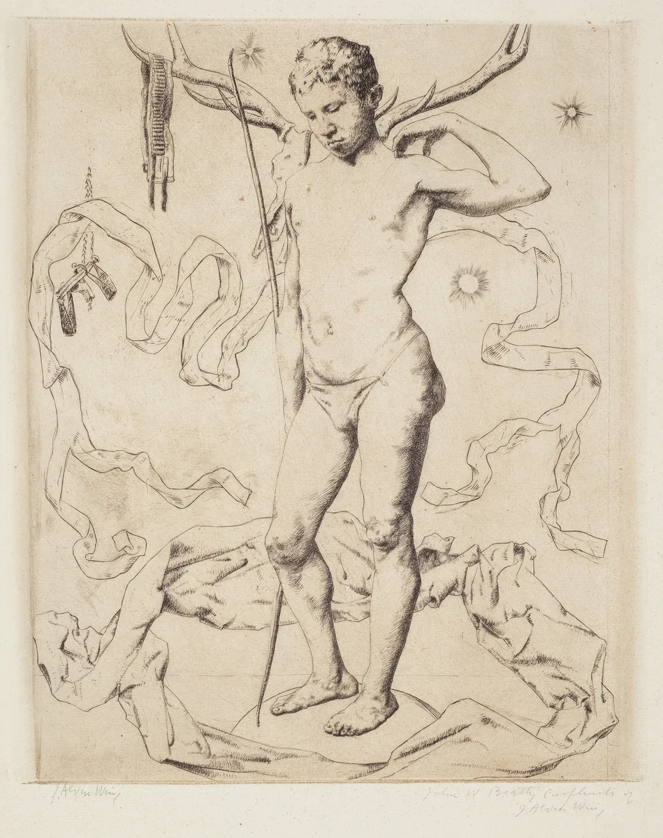 Arcturus by Julian Alden Weir, print, 1893