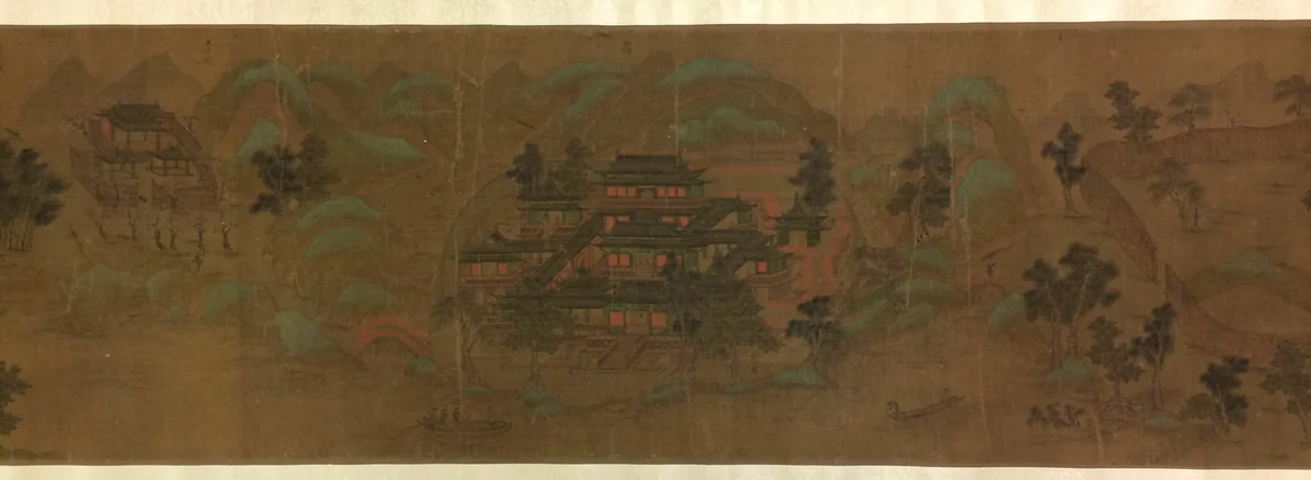 The Wangchuan Villa by Artist Unknown, drawing, 1601-1800