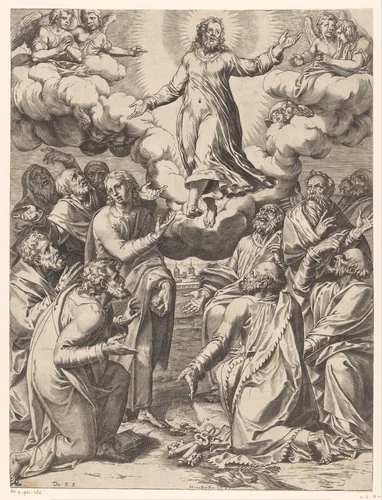 Hemelvaart by Unknown, print, 1588