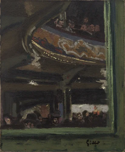 La Gaîté Montparnasse by Walter Richard Sickert, painting, 1907