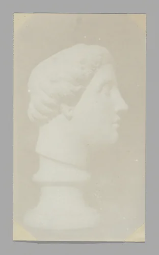 [Classical Head in Profile] by Hippolyte Bayard, photograph, 1839