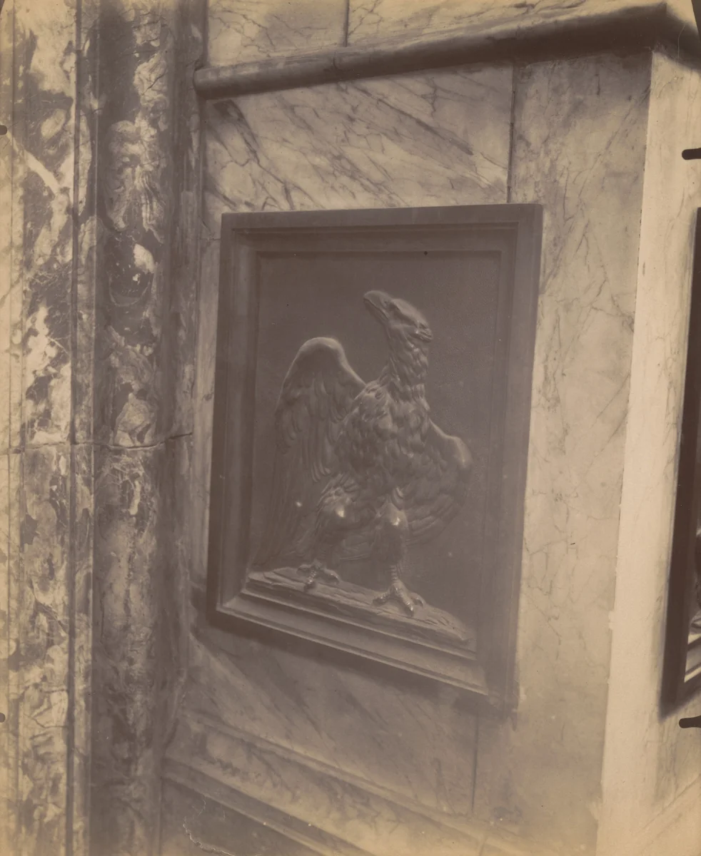 Saint-Sulpice (Chaire) by Eugène Atget, photograph, 1913