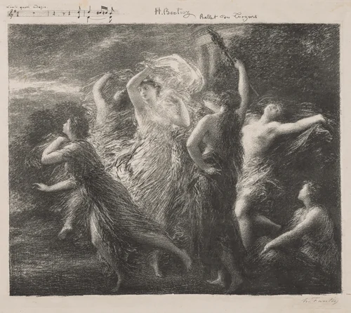 Ballet du Troyons by Henri Fantin-Latour, print, 1893