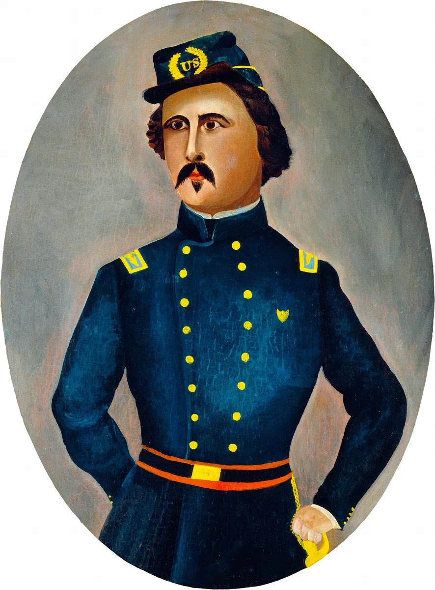 The Colonel by American 19th Century, painting, 1865