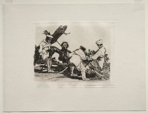 The Horrors of War: Why? by Francisco de Goya, print, 1810-1820