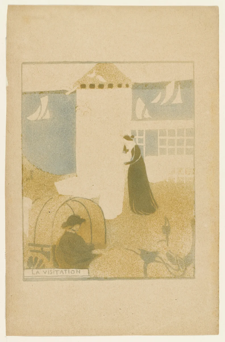 The Visitation by Maurice Denis, print, 1894