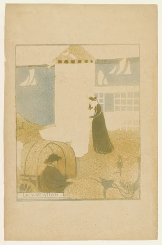 The Visitation by Maurice Denis, print, 1894