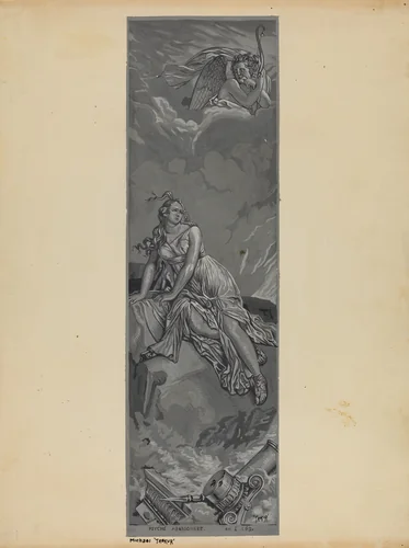 Wall Paper by Michael Trekur, index of american design, 1935-1942