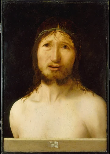 Christ Crowned with Thorns by Antonello da Messina, painting, 1450-1479