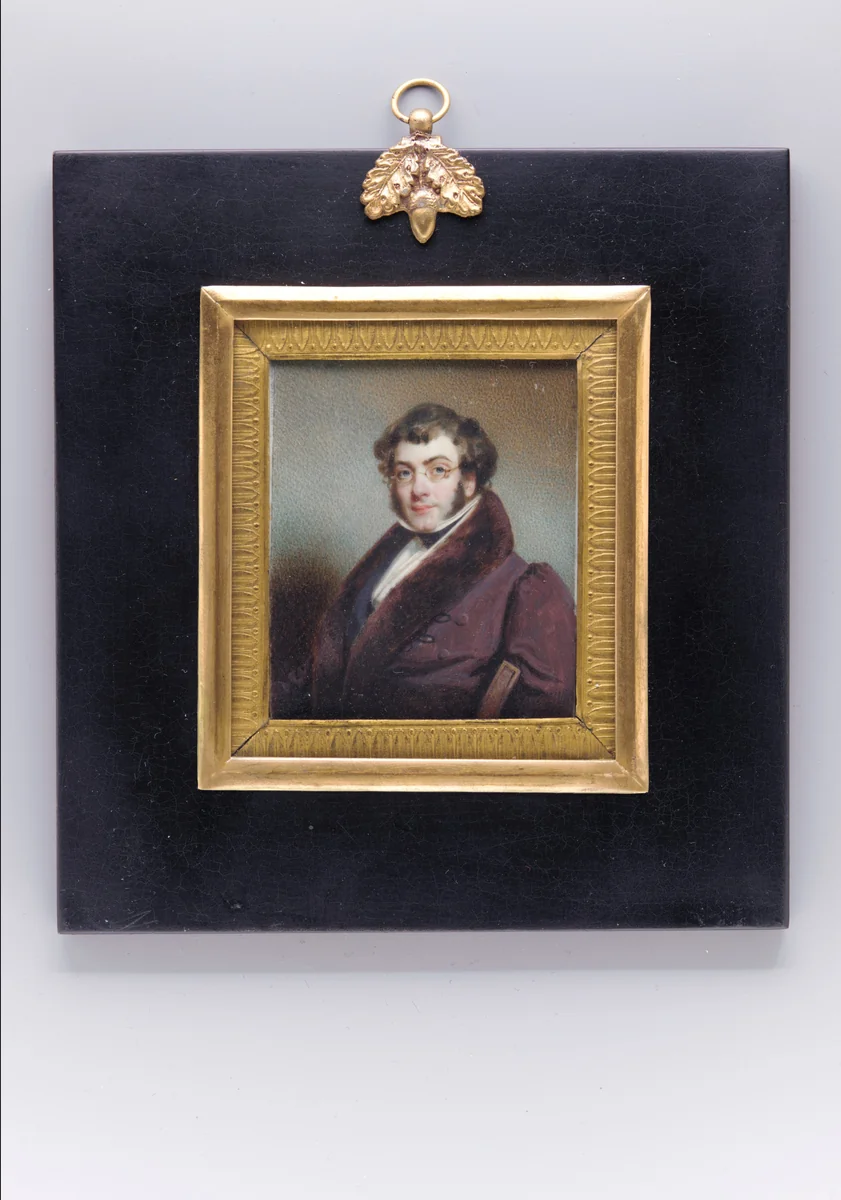 Frederick Gore King by Thomas Seir Cummings, artwork, 1824-1827