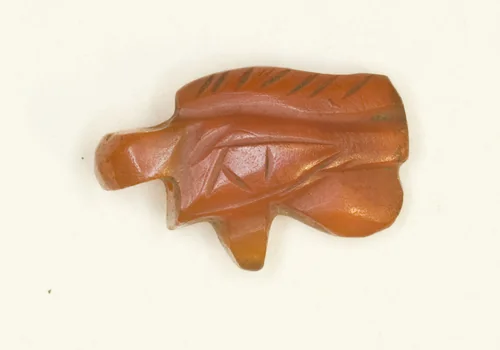 Eye of Horus (Wedjat) Amulet by Egyptian, metalwork, -2055--1650