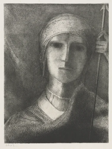 Parsifal by Odilon Redon, print, 1892