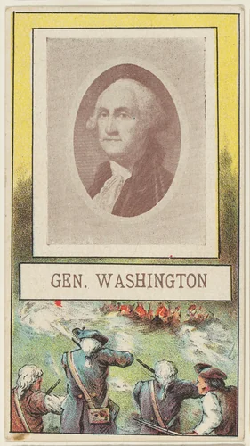 General Washington, from the "Generals" series (T64), issued by D.H. McAlpin & Co. Tobacco Company by D.H. McAlpin & Co. Tobacco Company, print, 1901