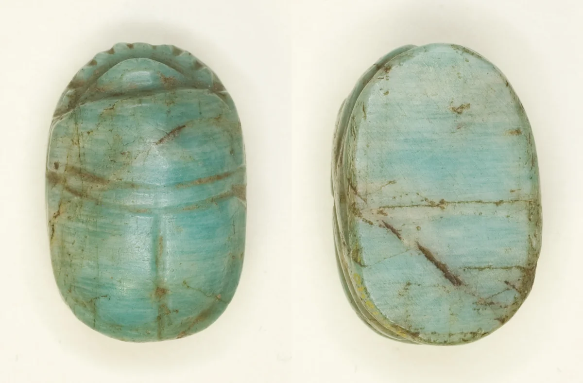 Scarab: Uninscribed by Egyptian, other, -2055--1773