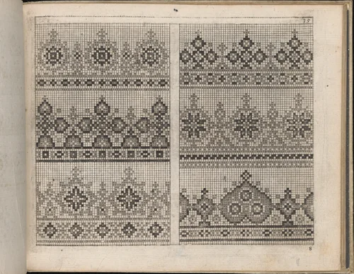 Newes Modelbuch in Kupffer (Page 43r) by Johann Sibmacher, book, 1604