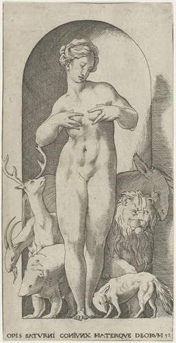 Opis by Jacob Binck, print, 1510-1569