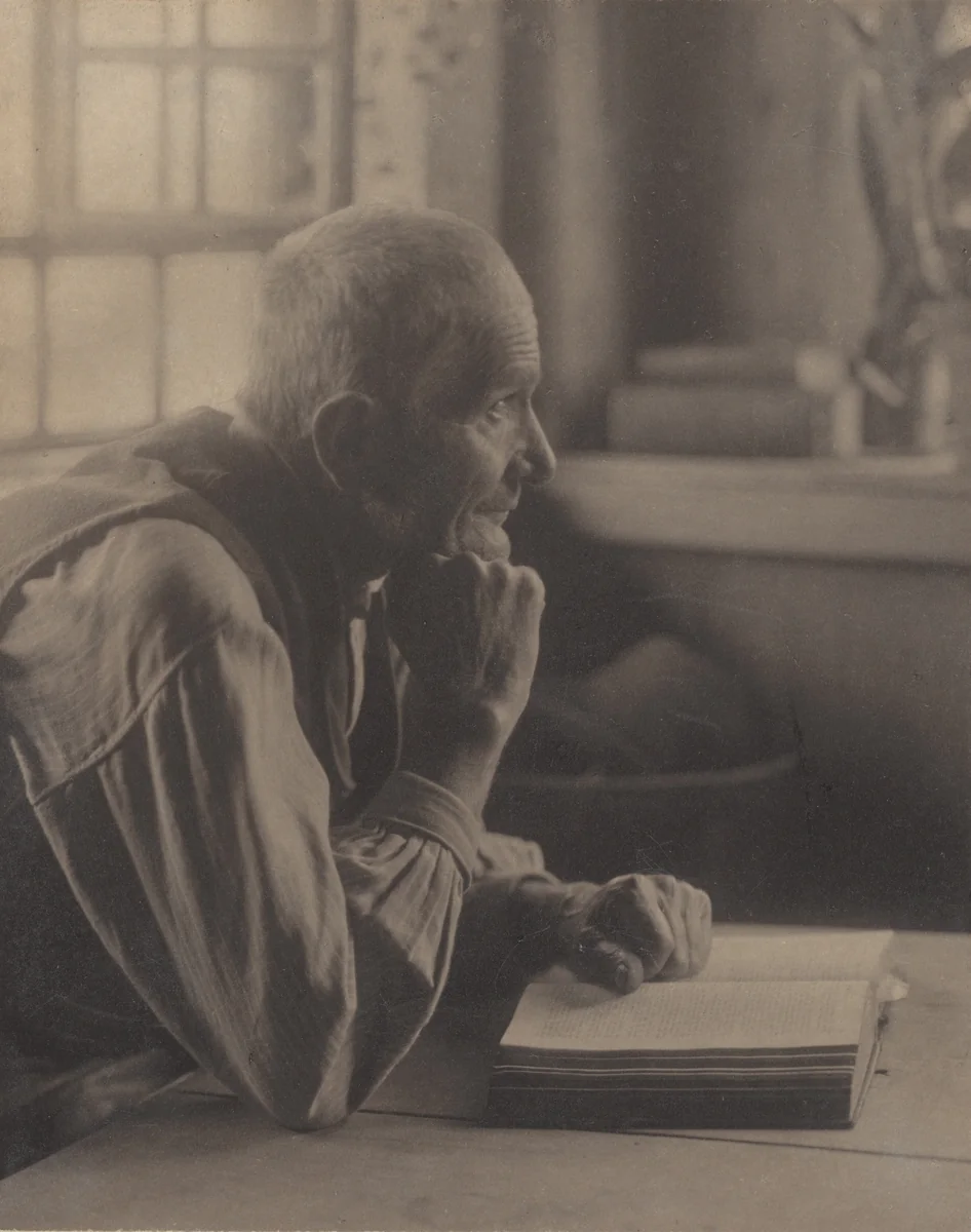 The Village Philosopher by Alfred Stieglitz, photograph, 1894