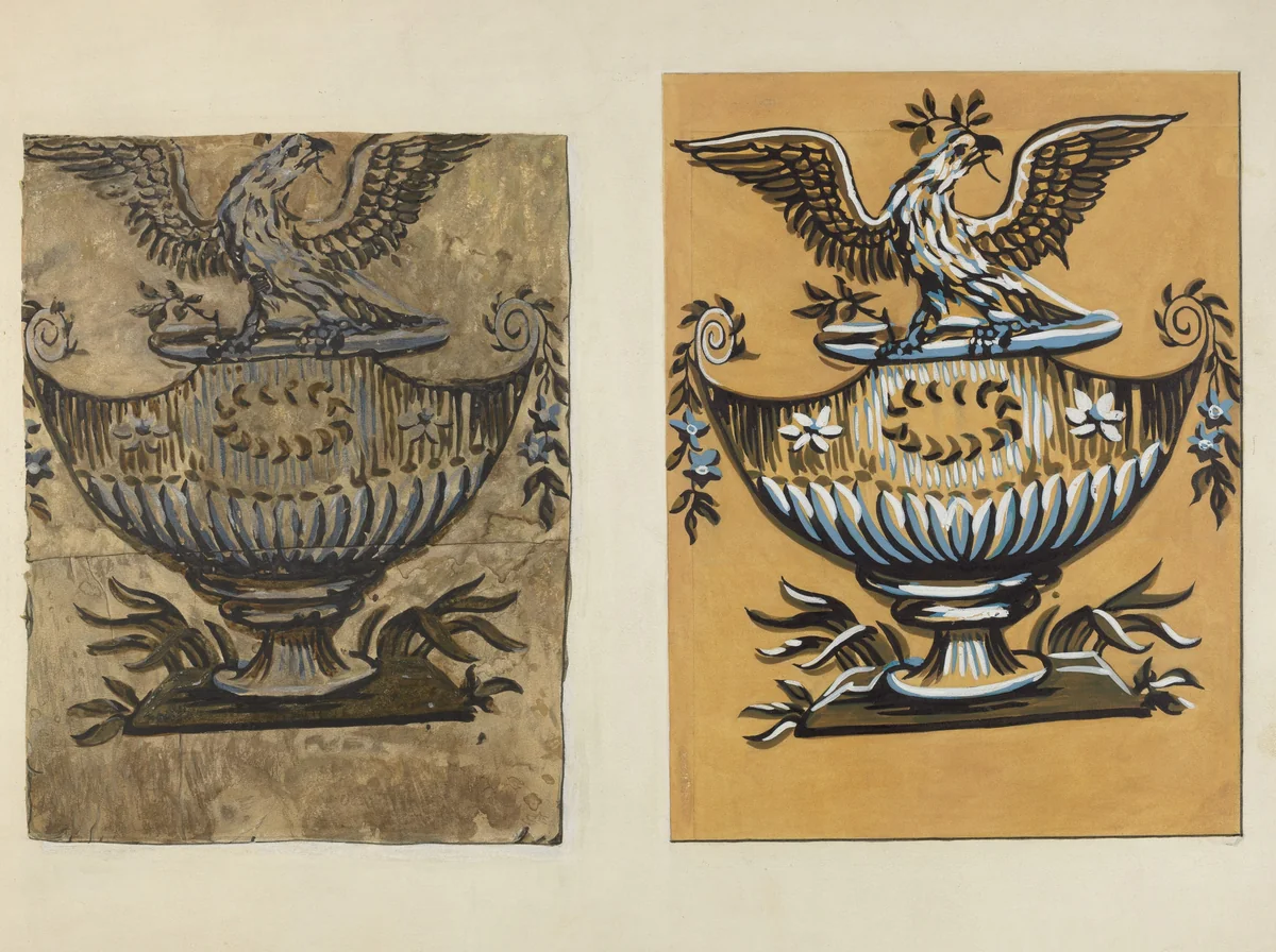 Bandbox Paper by Michael Lauretano, index of american design, 1939