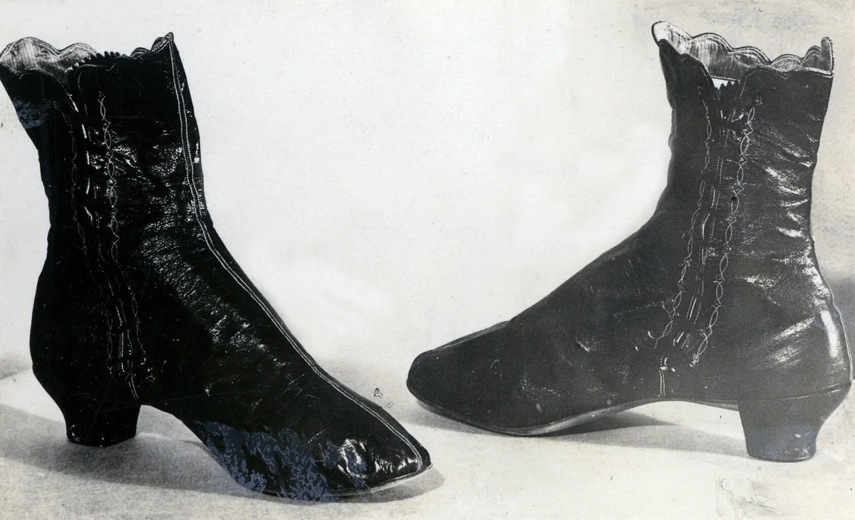 Pair of Startups (Half Boots) by United States, textile, 1860-1880