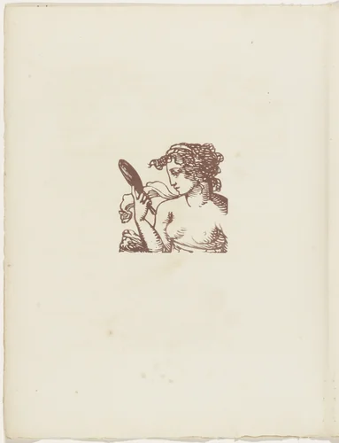 Vignette (folio 28 verso) from Les Amours (The Loves) by Émile Bernard, illustrated book, 1915