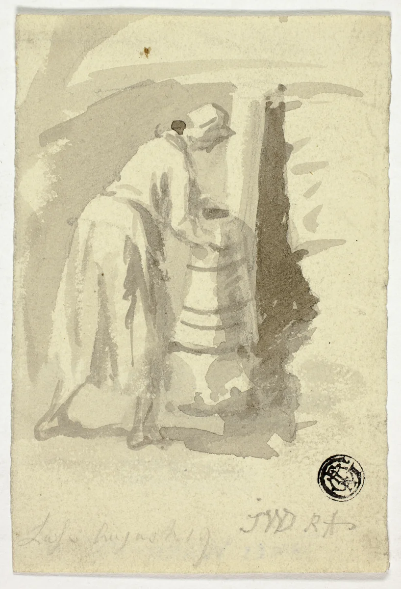 Woman Near Stove by James Ward, drawing, 1819