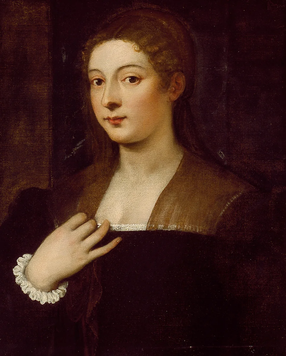 Portrait of a Lady by Titian, painting, 1525-1565