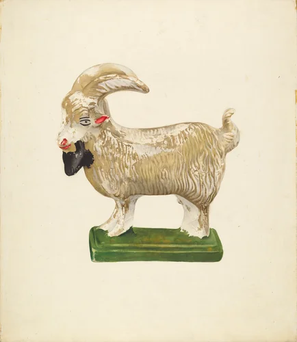 Goat by John W. Kelleher, index of american design, 1938