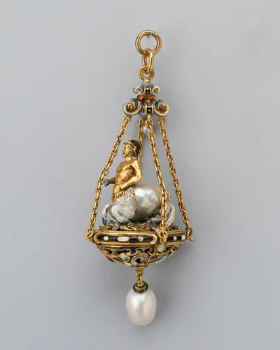 Pendant with an Armed Centaur by European, metalwork, 1801-1900