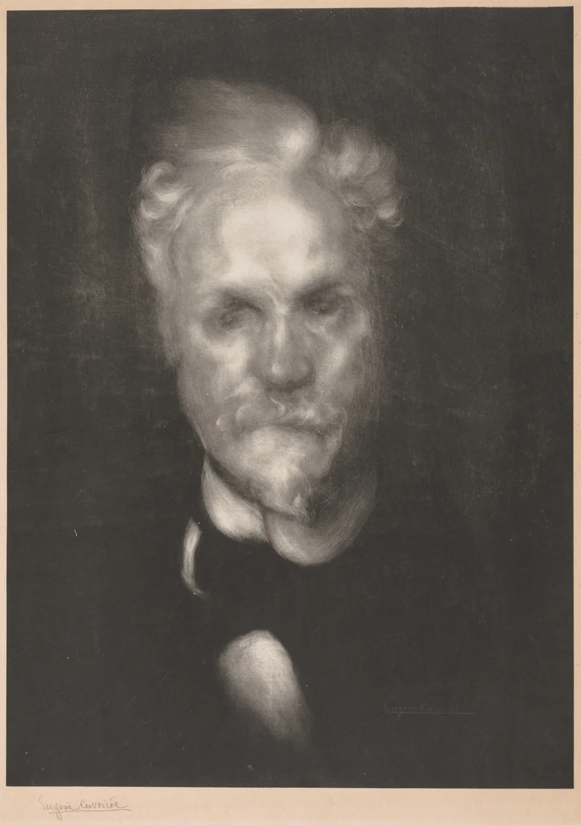 Henri Rochefort by Eugène Carrière, print, 1896