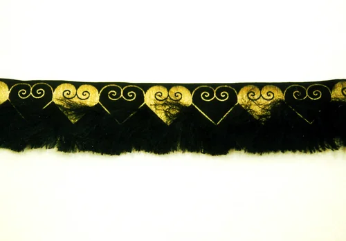 Ribbon by England, textile, 1840-1850