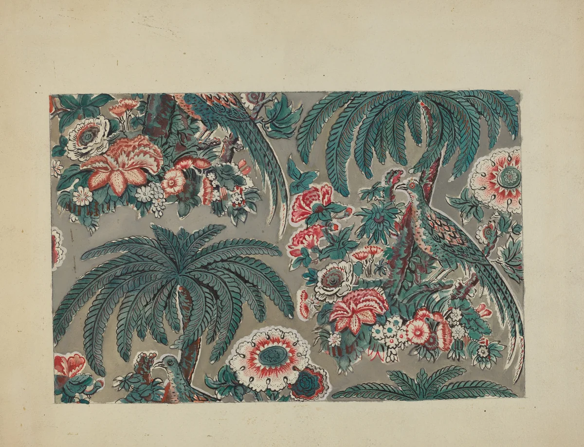 Chintz by George Loughridge, index of american design, 1936