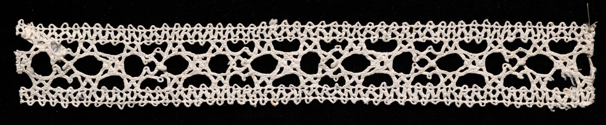 Bobbin Lace Insertion by Unknown, textile, 1540-1560