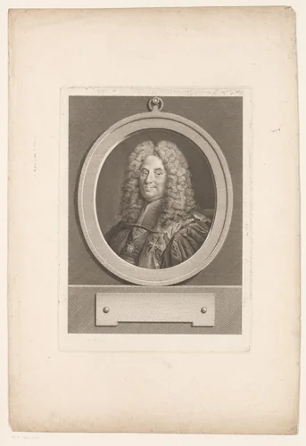 Portret van Henri François d'Aguesseau by Pierre Maloeuvre, print, 1772