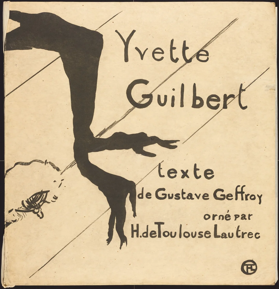 Album Cover by Henri de Toulouse-Lautrec, portfolio, 1894