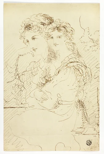 Portrait of Flora MacDonald by George Hayter, drawing, 1812-1871