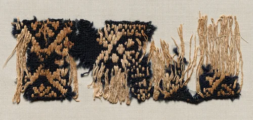Fragment of Burial Clothing by Unknown, textile, 900-1099