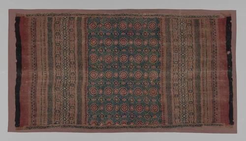 Heirloom Textile by India, Gujarat, textile, 1600-1800
