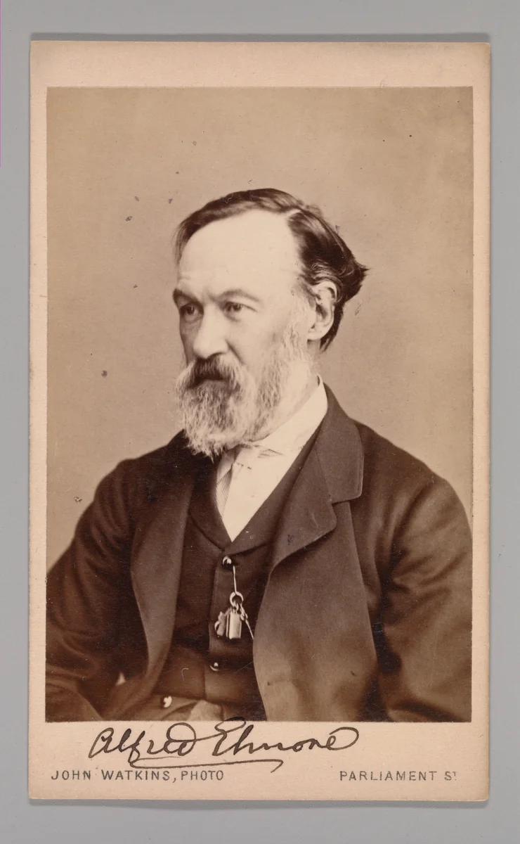 [Alfred Elmore] by John and Charles Watkins, photograph, 1860-1869