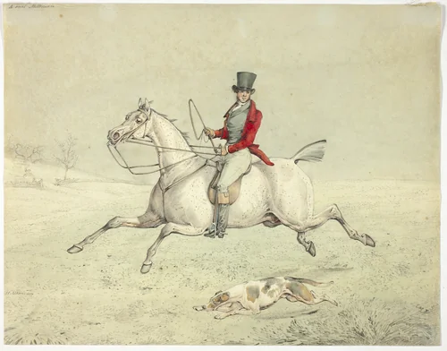 A Real Miltonian by Henry Alken, painting, 1827