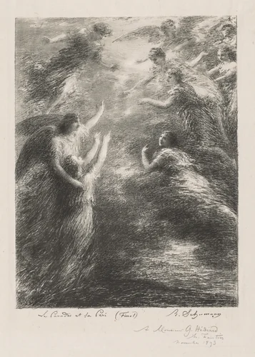 Le Paradis et la Peri by Henri Fantin-Latour, print, 1893
