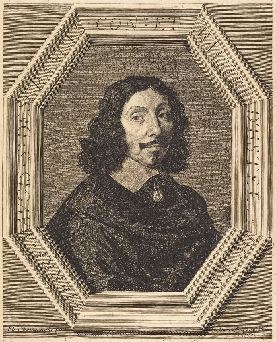 Pierre Maugis by Jean Morin; Philippe de Champaigne, print, 1600-1650