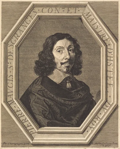 Pierre Maugis by Jean Morin; Philippe de Champaigne, print, 1600-1650