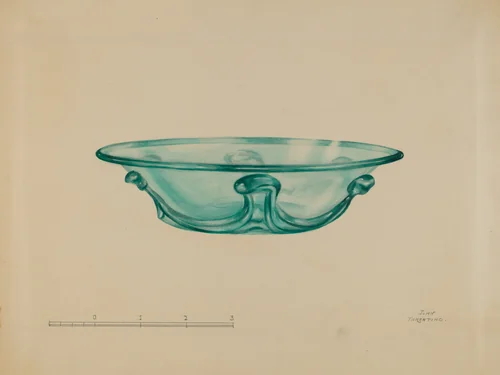 Dish by John Tarantino, index of american design, 1938