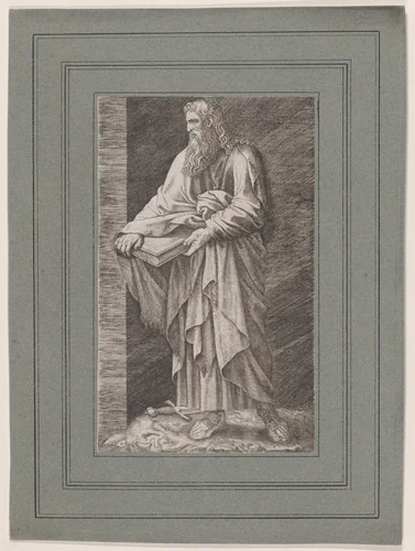 St. Paul (after Lombard) by Lambert Suavius, print, 1530-1576