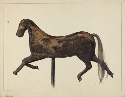 Weather Vane by Mina Lowry, index of american design, 1937