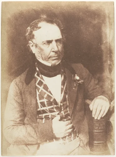 James Glencairn Burns by Hill and Adamson, photograph, 1843-1847