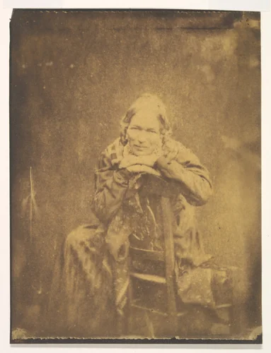Henriette-Reneé Patu by Louis-Adolphe Humbert de Molard, photograph, 1843-1847