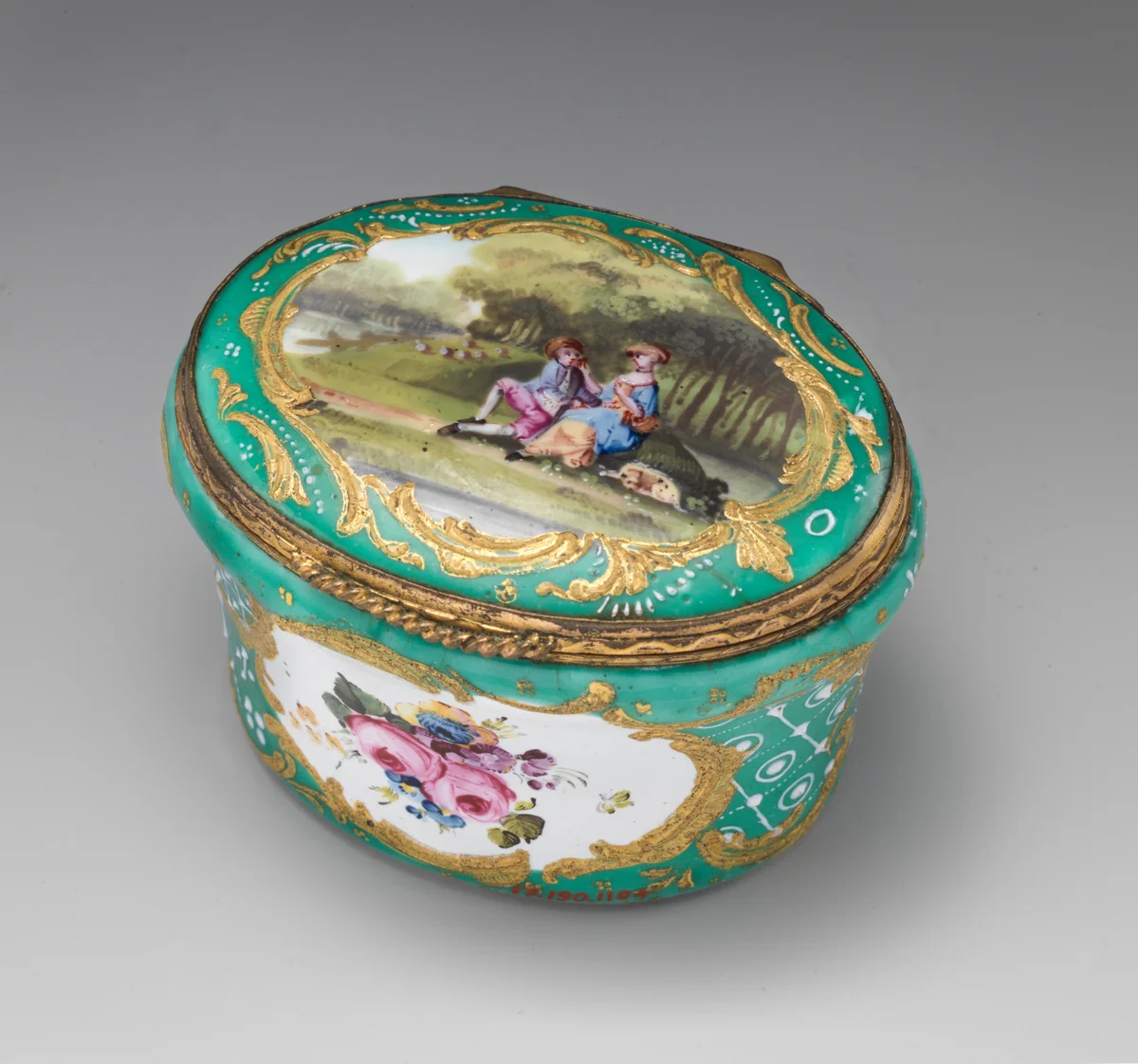 Bonbonnière by Jacques-Philippe Le Bas, other, 1760-1775