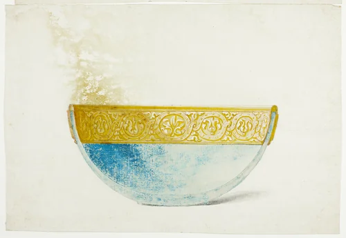 Decorative Bowl by Giuseppe Grisoni, painting, 1719-1769